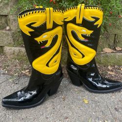 Jeffrey Campbell Snake Boots