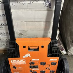 Ridgid Telescopic Handle With Wheels 