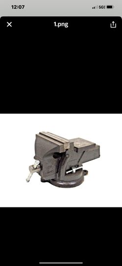 5 Inch Bench  Vise Vice Swivel Base with Anvil Heavy Duty Multipurpose 