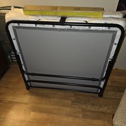 New - Roll Cot Mattress And Frame Twin/xl