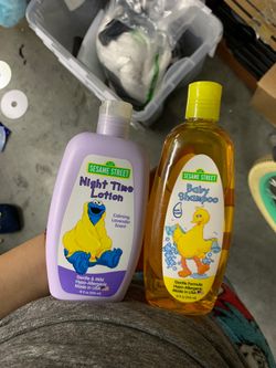 Baby shampoo & night time lotion