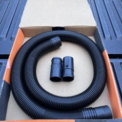 RIDGID 2-1/2 in. x 7 ft. DUAL-FLEX Tug-A-Long Locking Vacuum Hose for RIDGID Wet/Dry Shop Vacuums