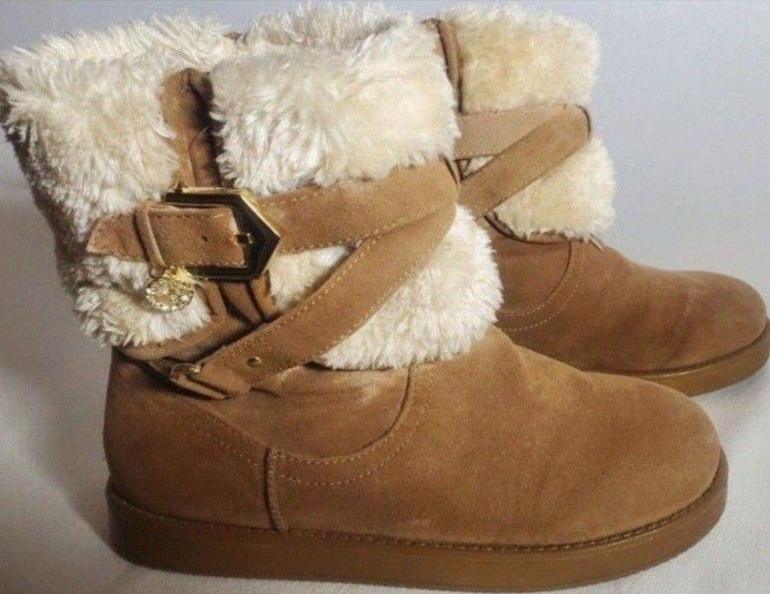 New Beautiful Guess Brown Faux Boots - Women's Size 6.5