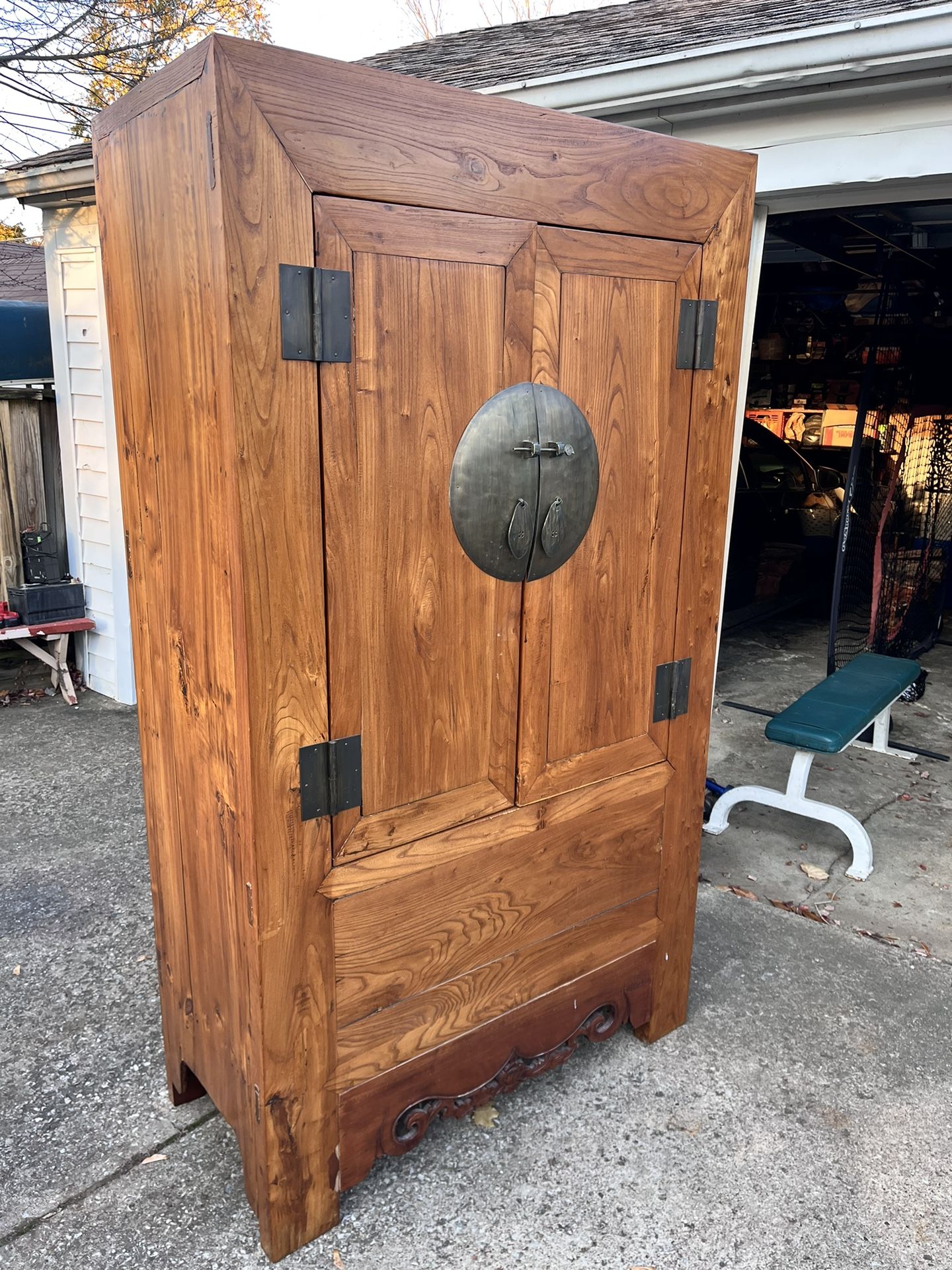 Asian Style Armoire 