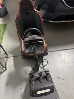 Racing Sim Rig with PRP Seat and Wheel Stand