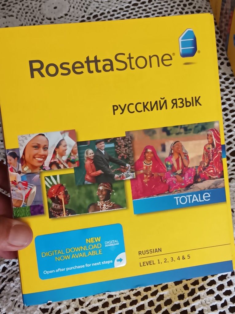 Rosetta Stone Russian Version 4 Levels 1,2,3,4,5