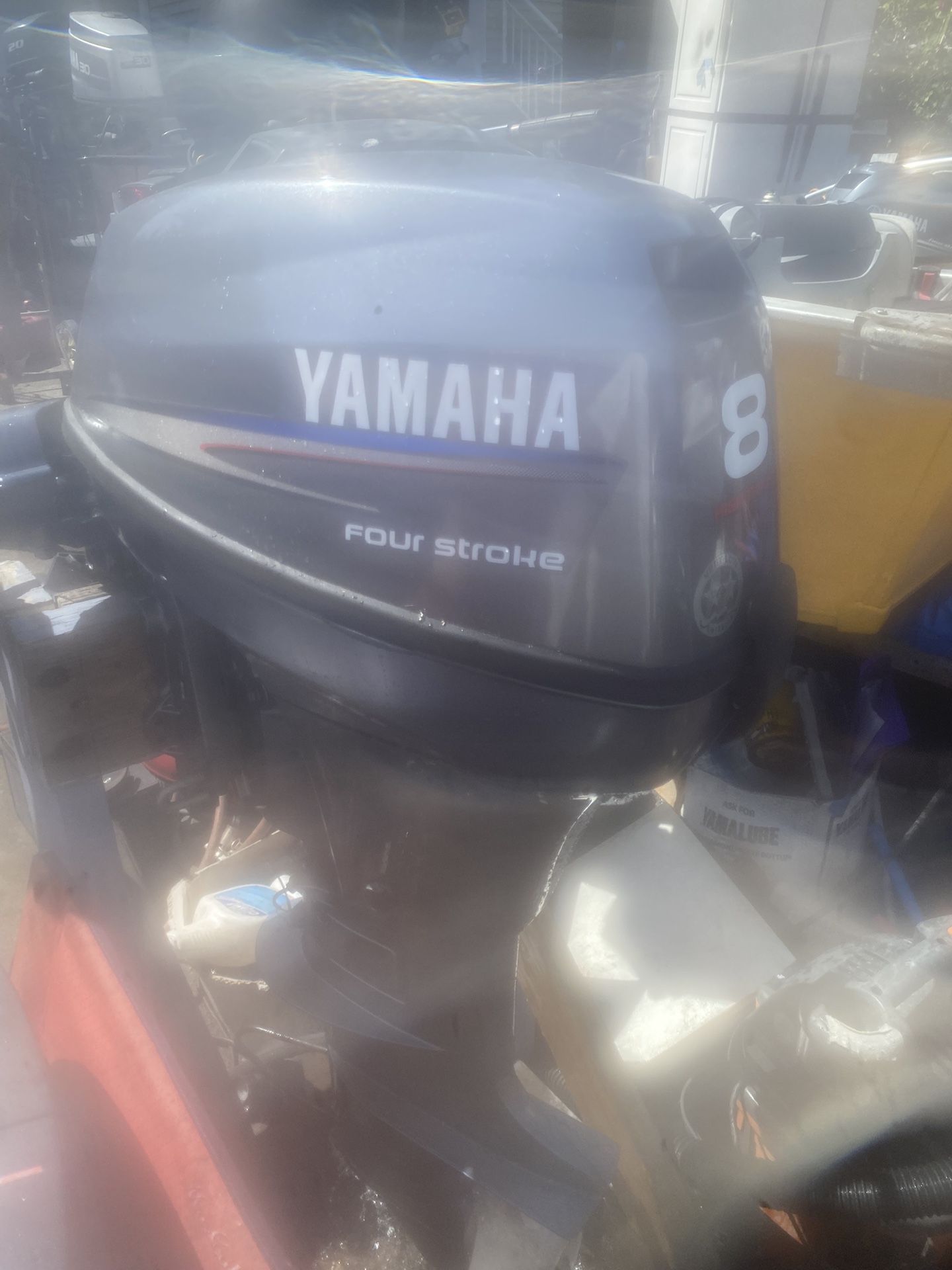 8hp Yamaha 4 Stroke High Thrust Long Shaft 2006