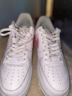 Pink nike airforces size 10