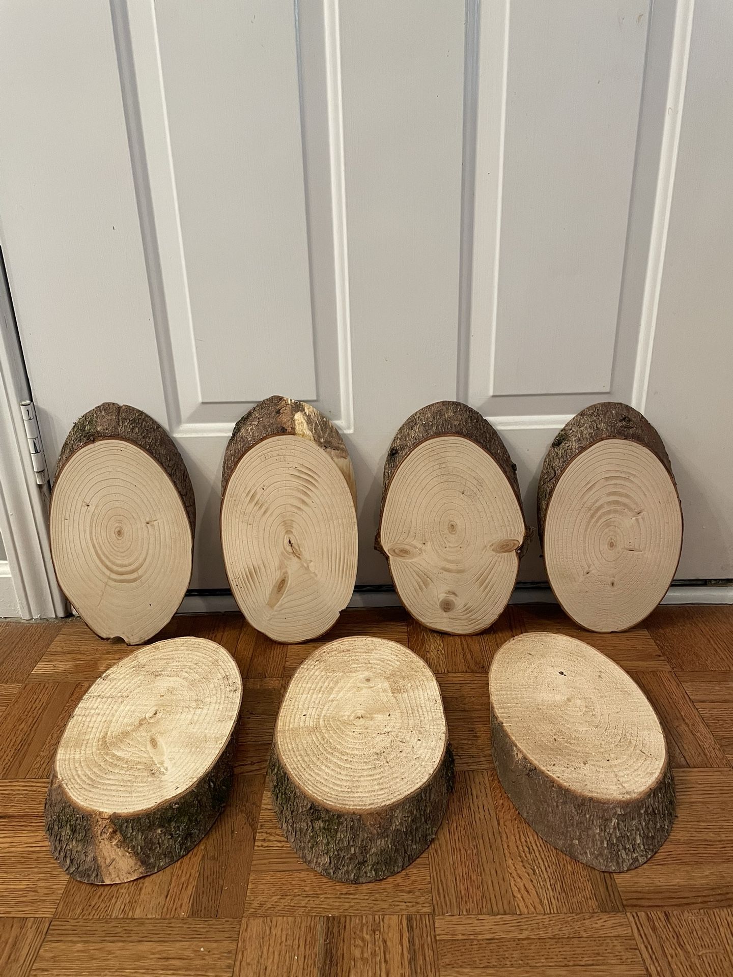 Pine Wood Cookies - Mixed Finish