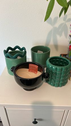 Ceramic planters