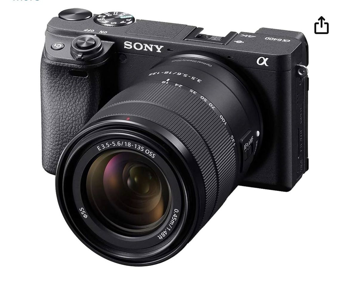 Sony Alpha a6400 Mirrorless Camera
