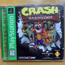 Crash Bandicoot Sony PlayStation Video Game