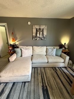 Couch sectional and chase Kevin Charles Fine