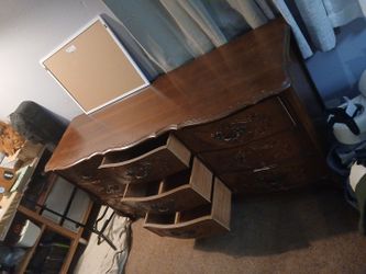 Nice real wood dresser