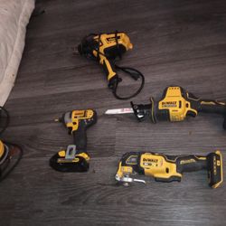  Get 1 Free Buy 4  Piece DeWalt Power Tools 20 Volt Brushless