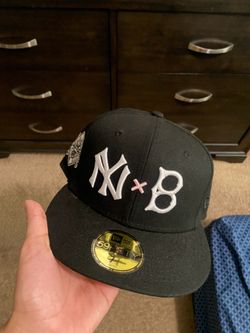 New York Yankees x Brooklyn black pink hat BRAND NEW