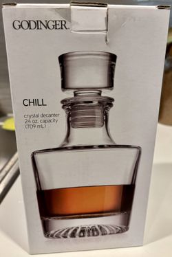 Godinger Chill Crystal Decanter