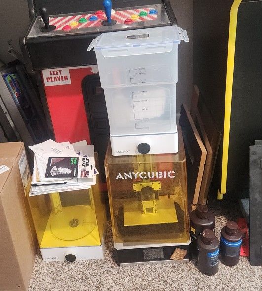 Mono X Resin Printer + Wash and Cure Stations