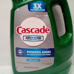 Cascade Advanced Power Dishwasher Detergent Gel, Fresh Scent