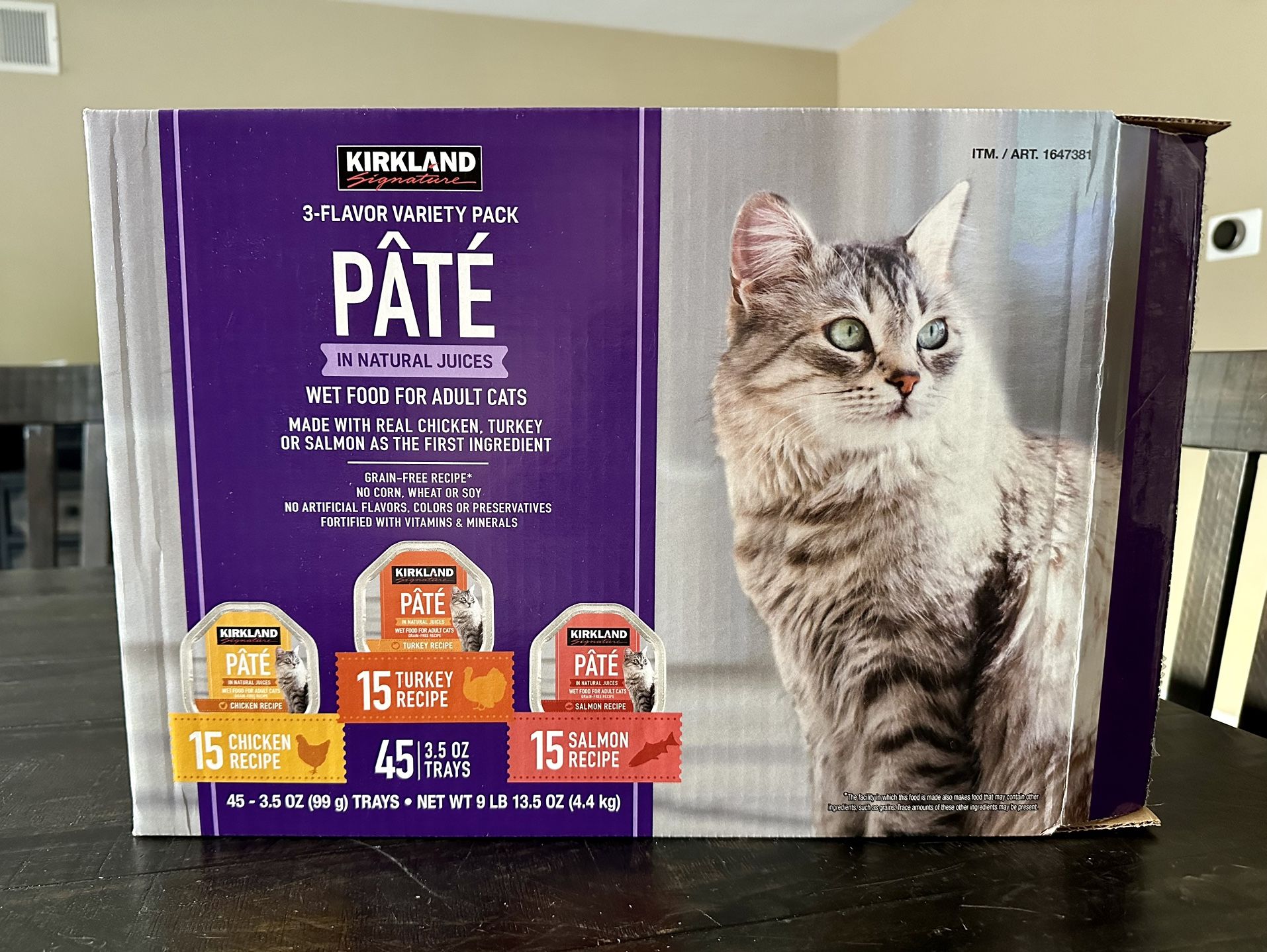 Friskies wet cat food poil costco
