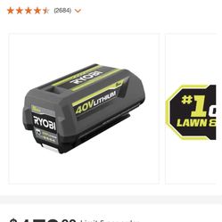 Ryobi Lithium Battery 