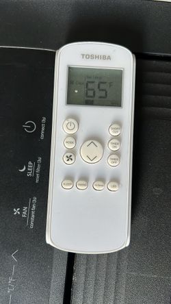 Toshiba 10,000 BTU Portable AC w/ Wi-Fi App, Remote & Window Kit