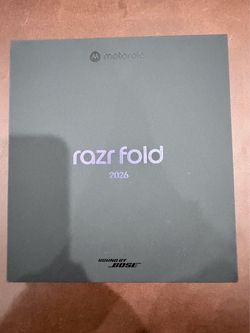 Motorola Razr Fold 2026 Factory Unlocked Black