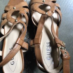 Women Guess Sandals Size6