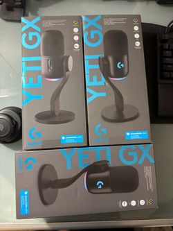 New RGB Logitech Yeti GX Mic