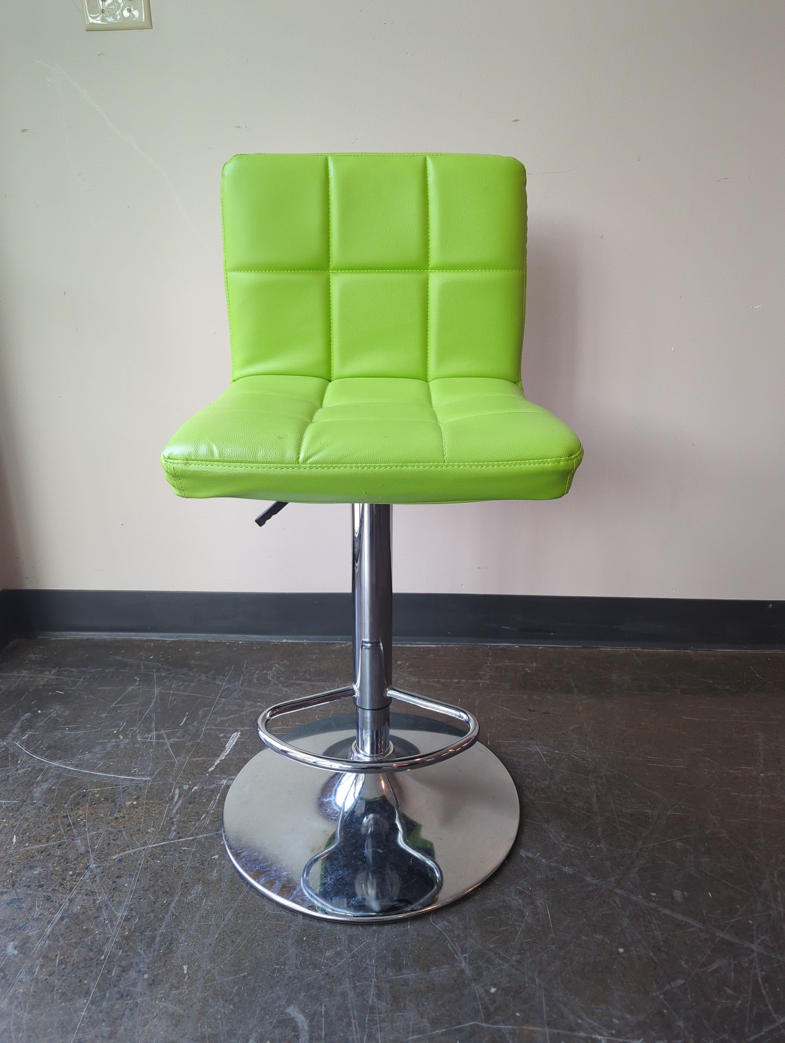 Lime Green Swivel Chair