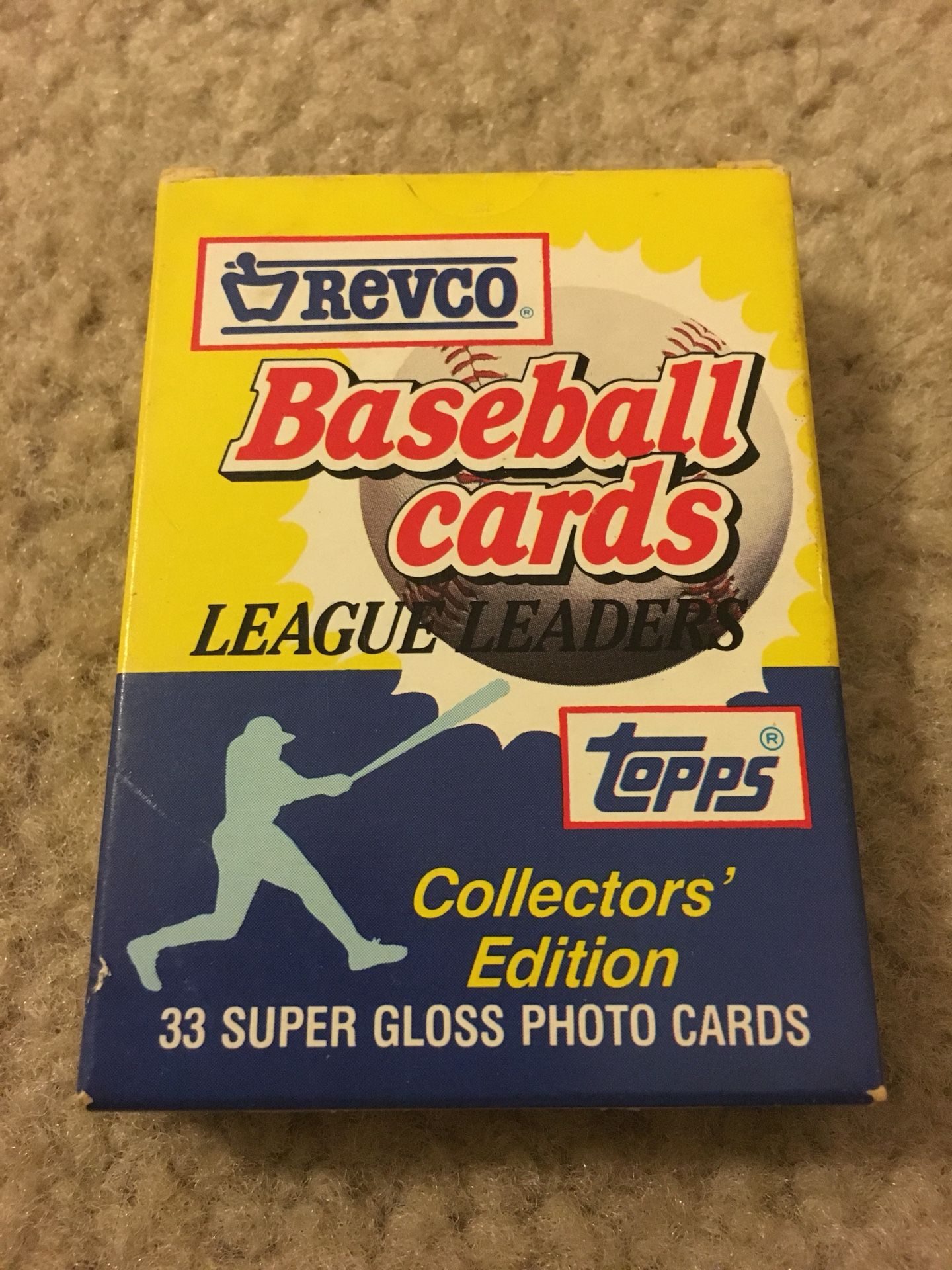 1988 Revco baseball trading cards