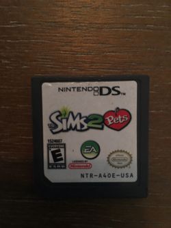 Nintendo ds sims 2 pets