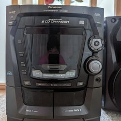 Panasonic SC-AK300 CD Mini Audio System

