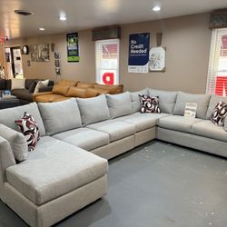 New Hughes Furniture Sectional