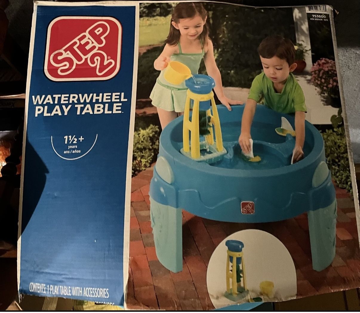 Step 2 Waterwheel Play Table