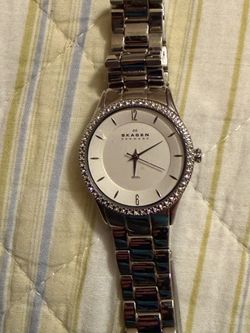 Skagen ladies silver watch
