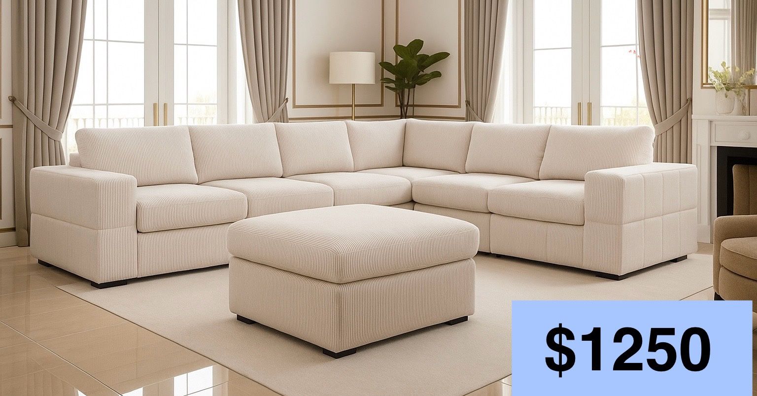 🌟Free Delivery—Brand New Sofa, Couch, Sectional 