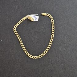14k Gold Bracelet 7 Inch