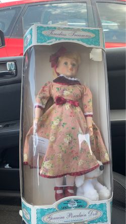 Vintage porcelain doll