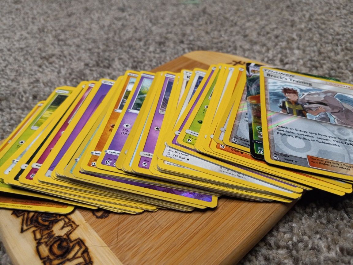 HUGE Pokémon card, figure, and token tin bundle