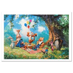 James Coleman, "Splendiferous Picnic" Limited Edition Lithograph, Numbered and Hand Signed with Letter of Authenticity.