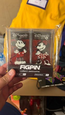 FiGPiN D23 Expo Mickey & Minnie Mouse 2-Pack
