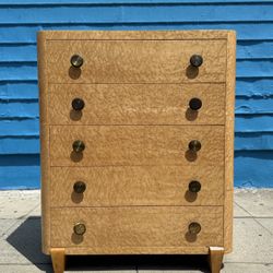 Art Deco Bird’s Eye Maple Dresser