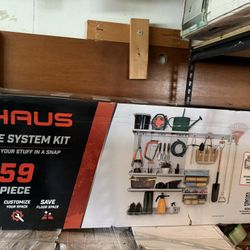 Haus 59 Piece Garage System Kit