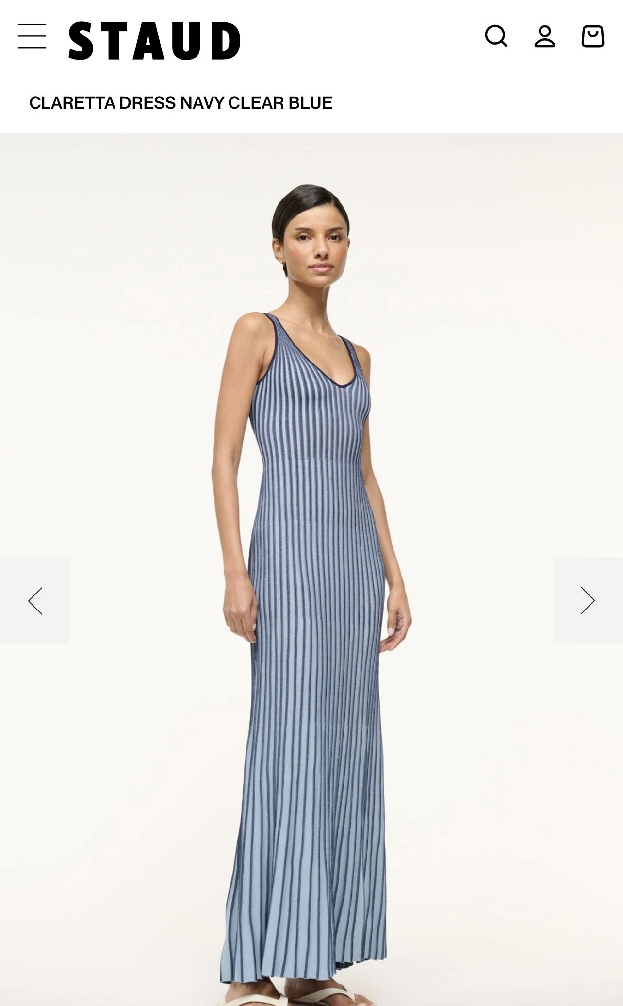 STAUD Dress Claretta( Blue And Burgundy Details) for Sale in Nuevo, CA - OfferUp STAUD Dress Claretta( Blue And Burgundy Details) for Sale in Nuevo, CA - OfferUp
