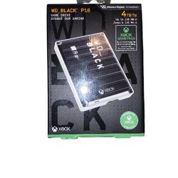  WD_BLACK P10 Game Drive for Xbox - 4TB