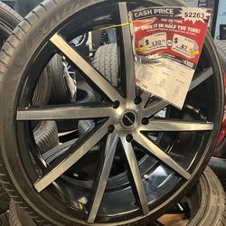 $1600 26s Strada Sega Rims and Tires