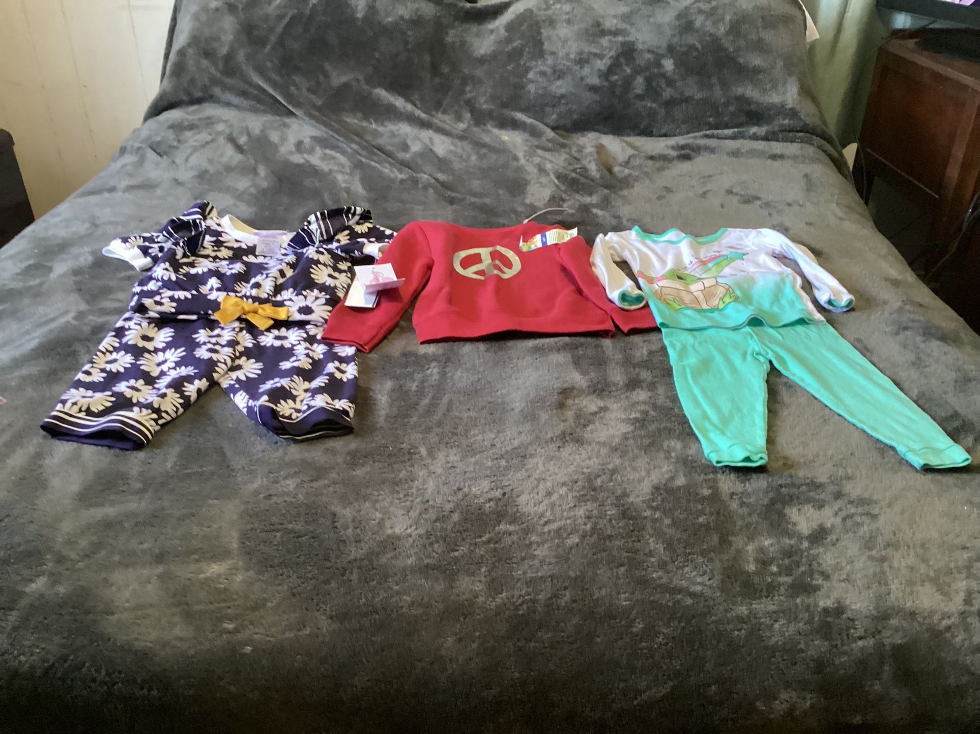 Toddler Girls Cloths Size 18Months And 24Months 19 Pieces