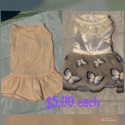 Pet Clothing. Dresses 