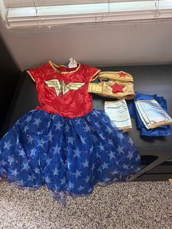 Wonder Woman Girls Halloween Costume